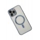 Newface iPhone 14 Pro Max Kılıf Magneticsafe Lazer Silikon - Sierra Blue Newface iPhone 14 Pro Max Kılıf Magneticsafe Lazer Silikon - Sierra Blue
