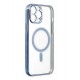 Newface iPhone 14 Pro Max Kılıf Magneticsafe Lazer Silikon - Sierra Blue Newface iPhone 14 Pro Max Kılıf Magneticsafe Lazer Silikon - Sierra Blue