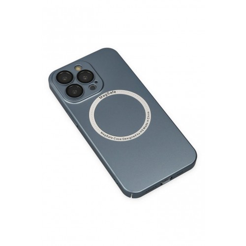 Newface iPhone 14 Pro Max Kılıf Jack Magneticsafe Lens Silikon - Sierra Blue Newface iPhone 14 Pro Max Kılıf Jack Magneticsafe Lens Silikon - Sierra Blue