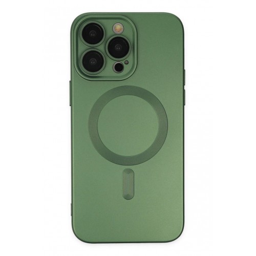 Newface iPhone 13 Pro Kılıf Moshi Lens Magneticsafe Silikon - Yeşil Newface iPhone 13 Pro Kılıf Moshi Lens Magneticsafe Silikon - Yeşil
