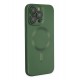 Newface iPhone 13 Pro Kılıf Moshi Lens Magneticsafe Silikon - Yeşil Newface iPhone 13 Pro Kılıf Moshi Lens Magneticsafe Silikon - Yeşil