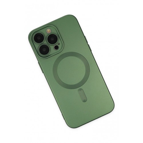 Newface iPhone 13 Pro Kılıf Moshi Lens Magneticsafe Silikon - Yeşil Newface iPhone 13 Pro Kılıf Moshi Lens Magneticsafe Silikon - Yeşil