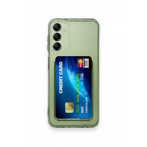 Newface Samsung Galaxy A55 5G Kılıf Kart Şeffaf Silikon - Şeffaf Newface Samsung Galaxy A55 5G Kılıf Kart Şeffaf Silikon - Şeffaf