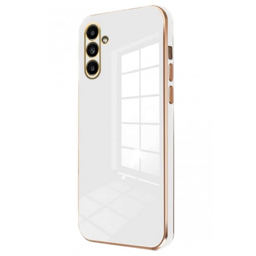 Newface Samsung Galaxy A15 4G Kılıf Volet Silikon - Beyaz Newface Samsung Galaxy A15 4G Kılıf Volet Silikon - Beyaz