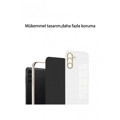 Newface Samsung Galaxy A15 4G Kılıf Volet Silikon - Kırmızı Newface Samsung Galaxy A15 4G Kılıf Volet Silikon - Kırmızı