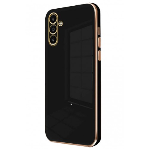 Newface Samsung Galaxy A25 5G Kılıf Volet Silikon - Siyah Newface Samsung Galaxy A25 5G Kılıf Volet Silikon - Siyah