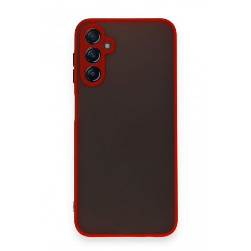 Newface Samsung Galaxy A55 5G Kılıf Montreal Silikon Kapak - Kırmızı Newface Samsung Galaxy A55 5G Kılıf Montreal Silikon Kapak - Kırmızı