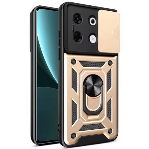 Newface İnfinix Zero 30 5G Kılıf Pars Lens Yüzüklü Silikon - Gold Newface İnfinix Zero 30 5G Kılıf Pars Lens Yüzüklü Silikon - Gold