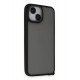 Newface iPhone 15 Kılıf Elegant Kapak - Siyah Newface iPhone 15 Kılıf Elegant Kapak - Siyah