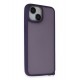 Newface iPhone 15 Kılıf Elegant Kapak - Derin Mor Newface iPhone 15 Kılıf Elegant Kapak - Derin Mor