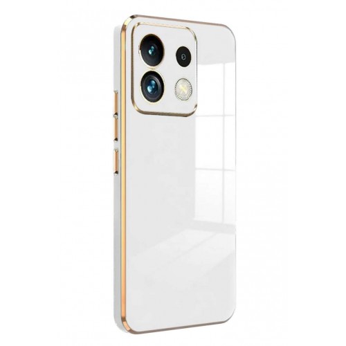 Newface Xiaomi Redmi Note 13 4G Kılıf Volet Silikon - Beyaz Newface Xiaomi Redmi Note 13 4G Kılıf Volet Silikon - Beyaz