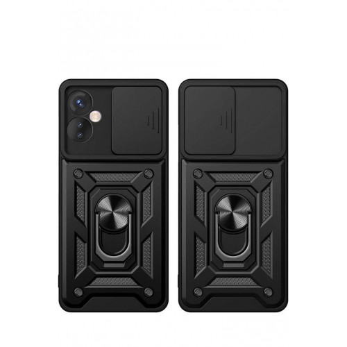 Newface İnfinix Hot 30 4G Kılıf Pars Lens Yüzüklü Silikon - Gümüş Newface İnfinix Hot 30 4G Kılıf Pars Lens Yüzüklü Silikon - Gümüş