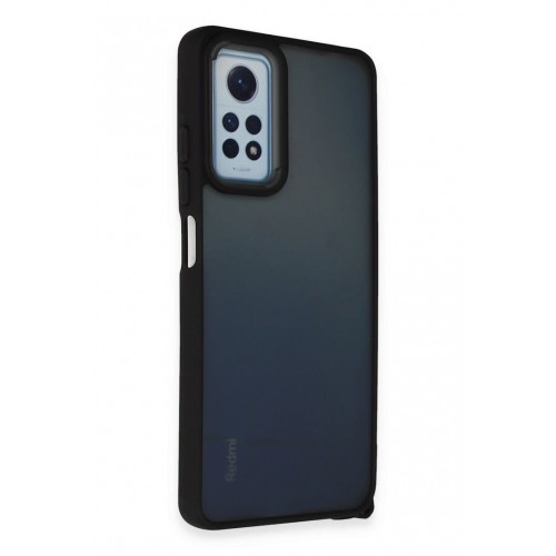 Newface Xiaomi Redmi Note 12 Pro 4G Kılıf Elegant Kapak - Siyah Newface Xiaomi Redmi Note 12 Pro 4G Kılıf Elegant Kapak - Siyah