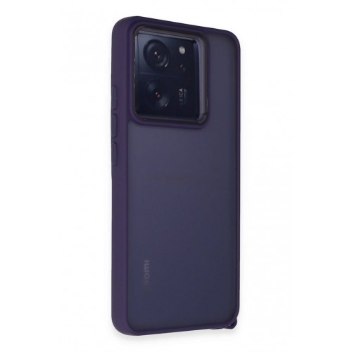 Newface Xiaomi Mi 13T Kılıf Elegant Kapak - Derin Mor Newface Xiaomi Mi 13T Kılıf Elegant Kapak - Derin Mor