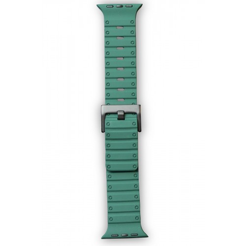 Newface Apple Watch 42mm Magnus Mıknatıslı Silikon Kordon - Koyu Yeşil Newface Apple Watch 42mm Magnus Mıknatıslı Silikon Kordon - Koyu Yeşil