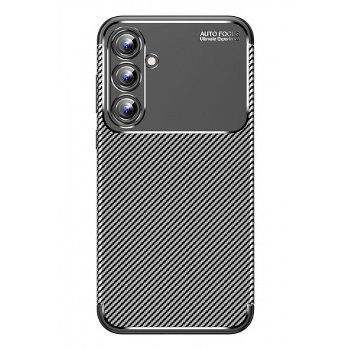Newface Samsung Galaxy A25 5G Kılıf Focus Karbon Silikon - Siyah Newface Samsung Galaxy A25 5G Kılıf Focus Karbon Silikon - Siyah