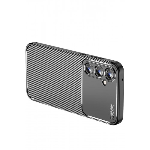 Newface Samsung Galaxy A25 5G Kılıf Focus Karbon Silikon - Siyah Newface Samsung Galaxy A25 5G Kılıf Focus Karbon Silikon - Siyah