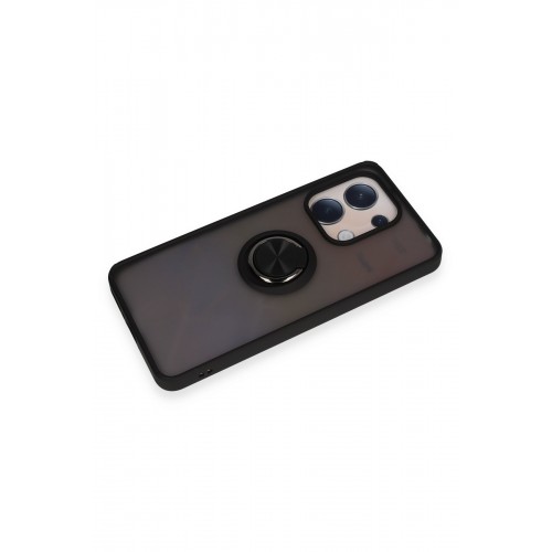 Newface Xiaomi Redmi Note 13 4G Kılıf Montreal Yüzüklü Silikon Kapak - Siyah Newface Xiaomi Redmi Note 13 4G Kılıf Montreal Yüzüklü Silikon Kapak - Siyah