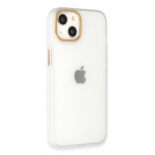 Newface iPhone 13 Kılıf Modos Metal Kapak - Şeffaf Newface iPhone 13 Kılıf Modos Metal Kapak - Şeffaf
