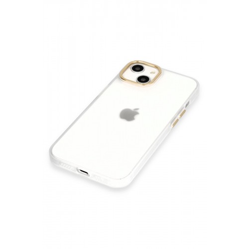 Newface iPhone 13 Kılıf Modos Metal Kapak - Şeffaf Newface iPhone 13 Kılıf Modos Metal Kapak - Şeffaf