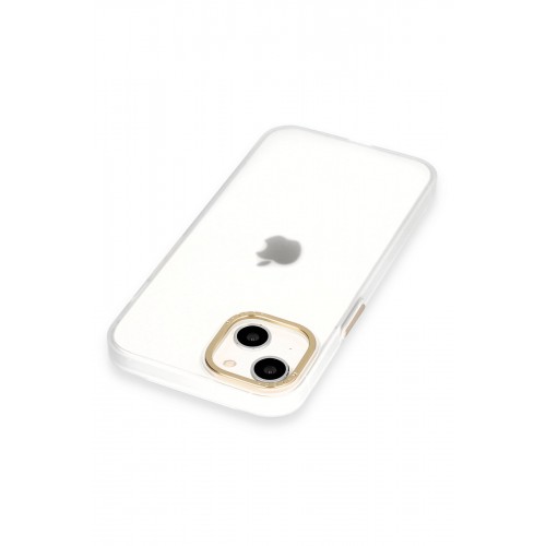 Newface iPhone 13 Kılıf Modos Metal Kapak - Şeffaf Newface iPhone 13 Kılıf Modos Metal Kapak - Şeffaf
