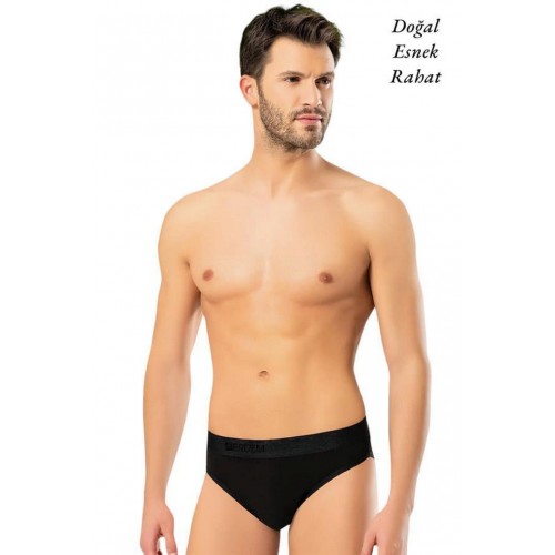 Erdem Siyah Erkek Süper İnce Doğal Bambu Slip 1011 Renk Siyah Beden S Erdem Siyah Erkek Süper İnce Doğal Bambu Slip 1011 Renk Siyah Beden S