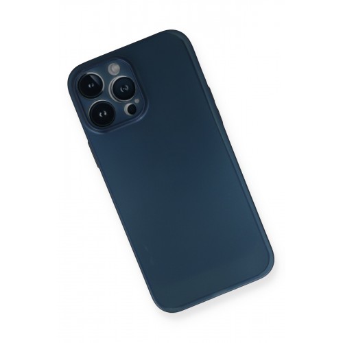 Newface iPhone 14 Pro Max Kılıf PP Ultra İnce Kapak - Mavi Newface iPhone 14 Pro Max Kılıf PP Ultra İnce Kapak - Mavi