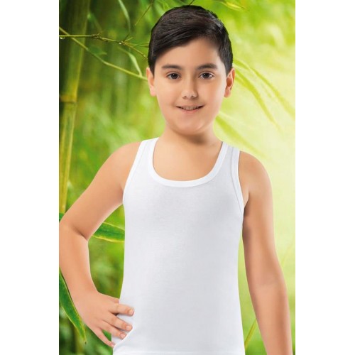Erdem Beyaz Erkek Çocuk Süper İnce Doğal Bambu Atlet 3049 Renk Beyaz Beden 1112Yaş Erdem Beyaz Erkek Çocuk Süper İnce Doğal Bambu Atlet 3049 Renk Beyaz Beden 1112Yaş