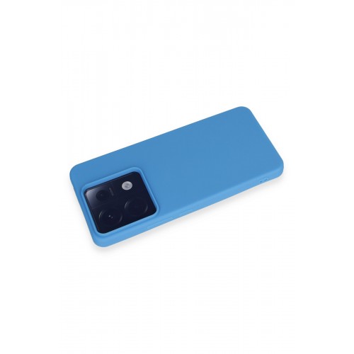 Newface Xiaomi Redmi Note 13 Pro 5G Kılıf First Silikon - Mavi Newface Xiaomi Redmi Note 13 Pro 5G Kılıf First Silikon - Mavi