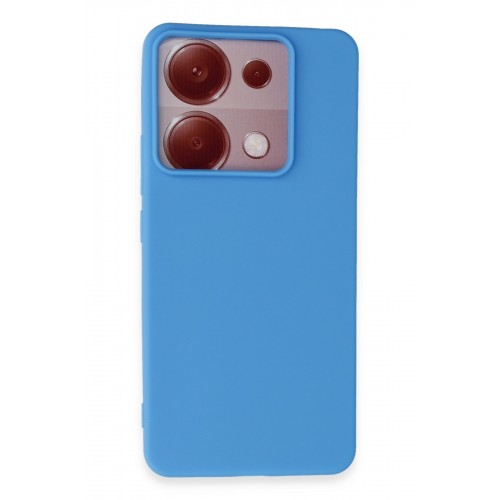 Newface Xiaomi Redmi Note 13 Pro 4G Kılıf First Silikon - Mavi Newface Xiaomi Redmi Note 13 Pro 4G Kılıf First Silikon - Mavi