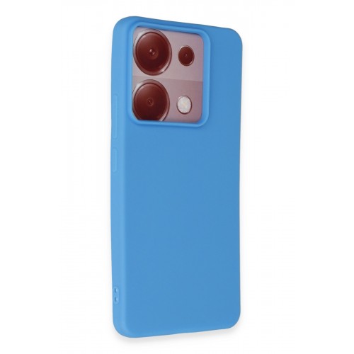 Newface Xiaomi Redmi Note 13 Pro 4G Kılıf First Silikon - Mavi Newface Xiaomi Redmi Note 13 Pro 4G Kılıf First Silikon - Mavi