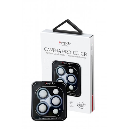 Yesido iPhone 15 Pro WB27 Metal Kamera Lens - Lacivert Yesido iPhone 15 Pro WB27 Metal Kamera Lens - Lacivert