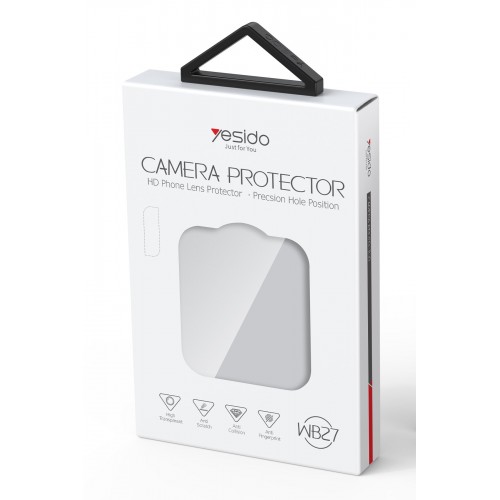 Yesido iPhone 14 Pro WB27 Metal Kamera Lens - Siyah Yesido iPhone 14 Pro WB27 Metal Kamera Lens - Siyah