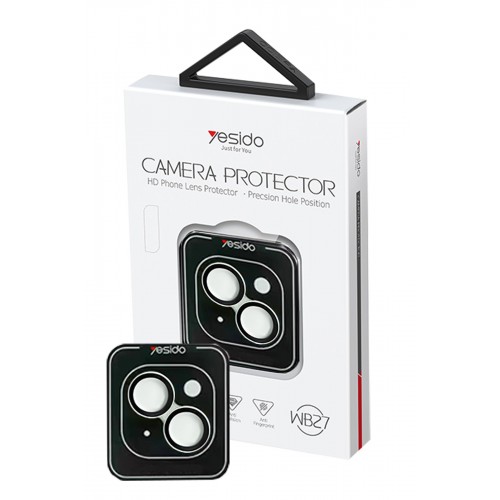 Yesido iPhone 14 WB27 Metal Kamera Lens - Gümüş Yesido iPhone 14 WB27 Metal Kamera Lens - Gümüş