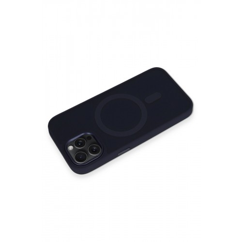 Newface iPhone 15 Pro Max Kılıf Oslo Magsafe Kapak - Lacivert Newface iPhone 15 Pro Max Kılıf Oslo Magsafe Kapak - Lacivert