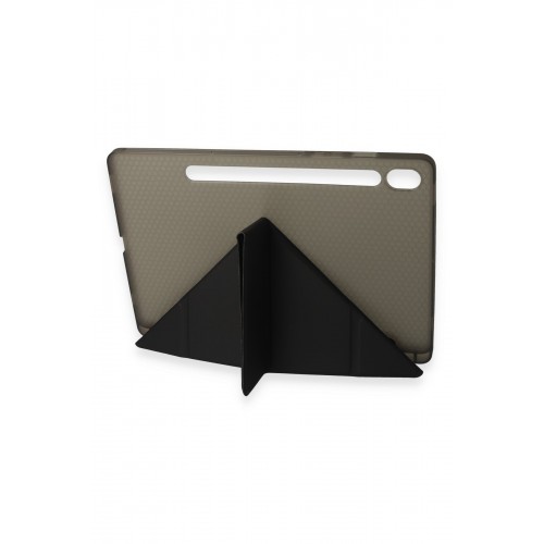 Newface Samsung Galaxy X510 Tab S9 FE 11 Kılıf Kalemlikli Mars Tablet Kılıfı - Siyah Newface Samsung Galaxy X510 Tab S9 FE 11 Kılıf Kalemlikli Mars Tablet Kılıfı - Siyah