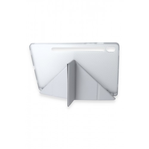 Newface Samsung Galaxy X510 Tab S9 FE 11 Kılıf Kalemlikli Mars Tablet Kılıfı - Gri Newface Samsung Galaxy X510 Tab S9 FE 11 Kılıf Kalemlikli Mars Tablet Kılıfı - Gri
