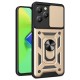 Newface İnfinix Hot 40 Pro Kılıf Pars Lens Yüzüklü Silikon - Gold Newface İnfinix Hot 40 Pro Kılıf Pars Lens Yüzüklü Silikon - Gold
