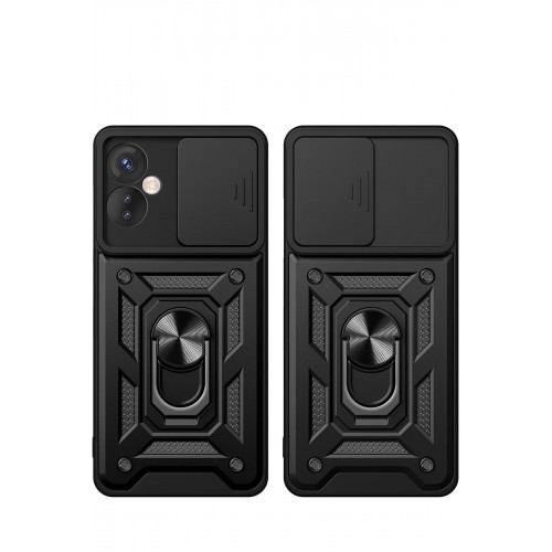 Newface İnfinix Hot 40 Pro Kılıf Pars Lens Yüzüklü Silikon - Gold Newface İnfinix Hot 40 Pro Kılıf Pars Lens Yüzüklü Silikon - Gold