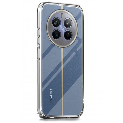 Newface Realme 12 Pro Plus Kılıf Lüx Şeffaf Silikon Newface Realme 12 Pro Plus Kılıf Lüx Şeffaf Silikon