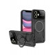 Newface iPhone 11 Kılıf Joy Lens Standlı Kapak - Siyah Newface iPhone 11 Kılıf Joy Lens Standlı Kapak - Siyah