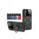 Newface Samsung Galaxy A35 5G Kılıf Joy Lens Standlı Kapak - Koyu Yeşil Newface Samsung Galaxy A35 5G Kılıf Joy Lens Standlı Kapak - Koyu Yeşil