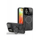 Newface Xiaomi Redmi 12C Kılıf Joy Lens Standlı Kapak - Siyah Newface Xiaomi Redmi 12C Kılıf Joy Lens Standlı Kapak - Siyah
