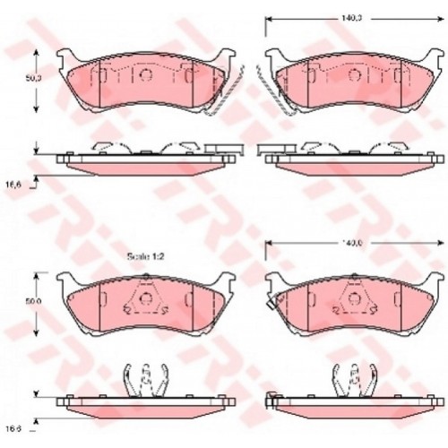 FREN BALATASI ARKA MERCEDES ML-CLASS W163 98 05 FREN BALATASI ARKA MERCEDES ML-CLASS W163 98 05