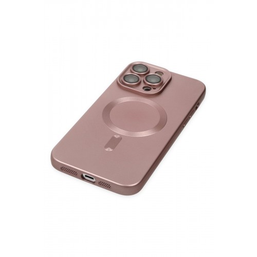Newface iPhone 13 Pro Kılıf Moshi Lens Magneticsafe Silikon - Rose Gold Newface iPhone 13 Pro Kılıf Moshi Lens Magneticsafe Silikon - Rose Gold