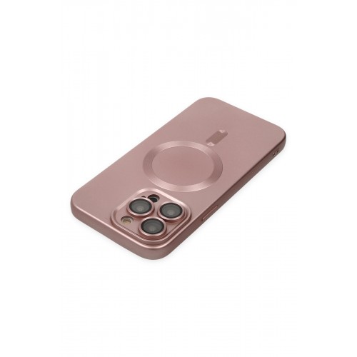 Newface iPhone 13 Pro Kılıf Moshi Lens Magneticsafe Silikon - Rose Gold Newface iPhone 13 Pro Kılıf Moshi Lens Magneticsafe Silikon - Rose Gold
