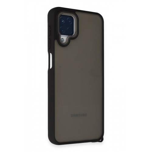 Newface Samsung Galaxy M12 Kılıf Elegant Kapak - Siyah Newface Samsung Galaxy M12 Kılıf Elegant Kapak - Siyah