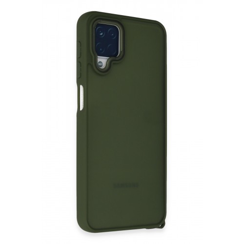 Newface Samsung Galaxy M12 Kılıf Elegant Kapak - Yeşil Newface Samsung Galaxy M12 Kılıf Elegant Kapak - Yeşil