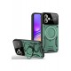 Newface Samsung Galaxy A05 Kılıf Joy Lens Standlı Kapak - Koyu Yeşil Newface Samsung Galaxy A05 Kılıf Joy Lens Standlı Kapak - Koyu Yeşil