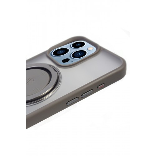 URR iPhone 15 Pro Perfume Magsafe Standlı Kapak - Siyah URR iPhone 15 Pro Perfume Magsafe Standlı Kapak - Siyah